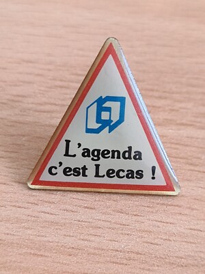 (R19) PINS PINS + Bindung Werbeartikel Die Agenda ist Lecas