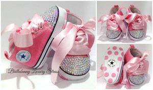 converse neonata strass