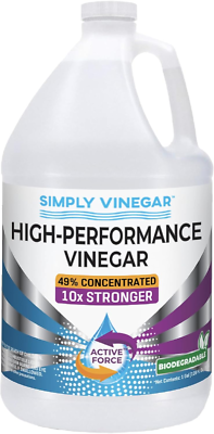 #ad High Performance Vinegar – Pure Concentrated Active Force Vinegar for Cleanin... $43.95