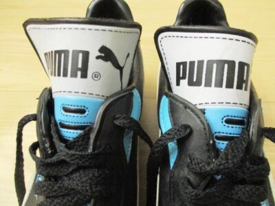 Puma 80 Vintage Maradona Shoes Dead Stock Black Size 6 1/2 from