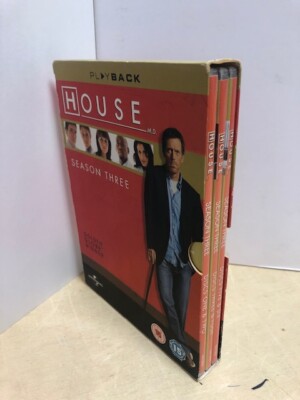 DR. HOUSE MEDICAL DIVISION ALL SEASON 3 COMPLETE IN ENGLISH 6 DVD