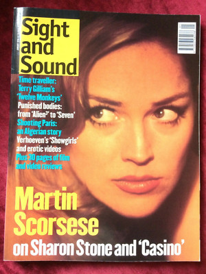 SIGHT & SOUND January 1996 SHARON STONE Martin Scorsese David Fincher Showgirls