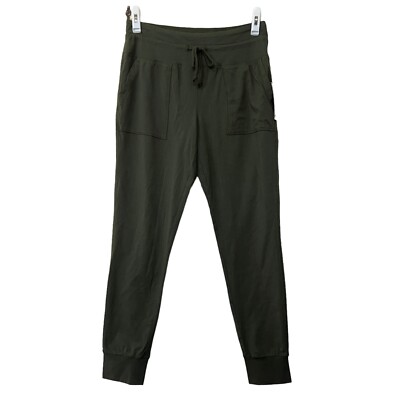 NWT Wild Fable Joggers Olive Green S Elastic Waistband Pockets Tapered Pants New