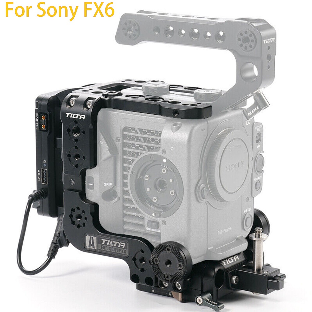 Tilta Sony Fx6 Atomos Ninja V Tilta Camera Cage V Mount Camera