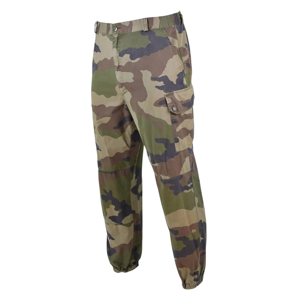🇫🇷 Pantalon camouflage F2 armée française – treillis cargo camo – surplus - Photo 1/4