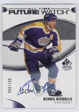 2020 Upper Deck SP Signature Edition Legends /199 Bernie Nicholls #351 Auto 16i3