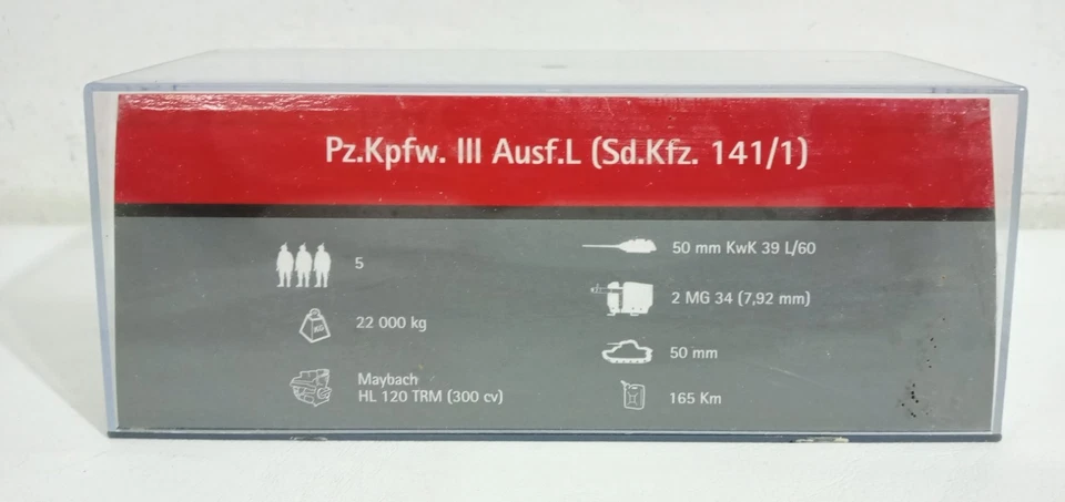 I119947 DE AGOSTINI 1/72 - Pz. Kpfw.III Ausf.L Sd. Kfz. 141/1 sch. - USSR 1942 - Immagine 3 di 4