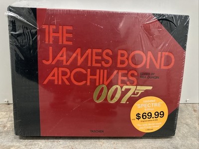 New Sealed James Bond 007 Archives TASCHEN Updated Spectre Edition Paul Duncan
