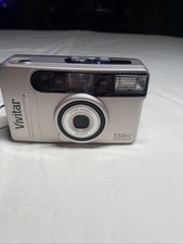 Vivitar 550 PZ Data Back 35mm Point Shoot Film camera not tested for parts