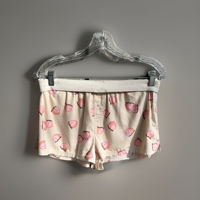 VSPink Sleep boxers Shorts pajamas Victoria s Secret peach Lounge Lightweight S