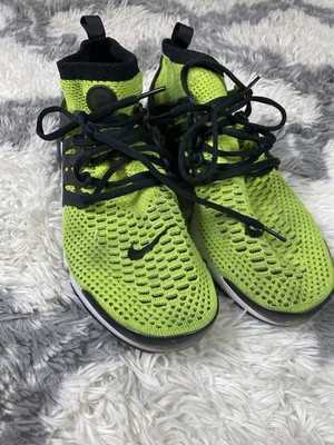 nike air presto flyknit green running shoes