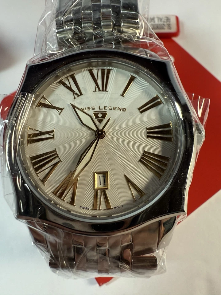 NWT NOS Swiss Legend 200083c Classic SL men's watch NEW OLD STOCK - image 4 of 4