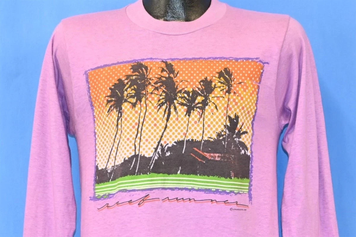 Long Sleeve Purple 1980s Vintage T-Shirts for Men for sale | eBay