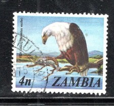 ZAMBIA AFRICA STAMPS USED LOT 62049