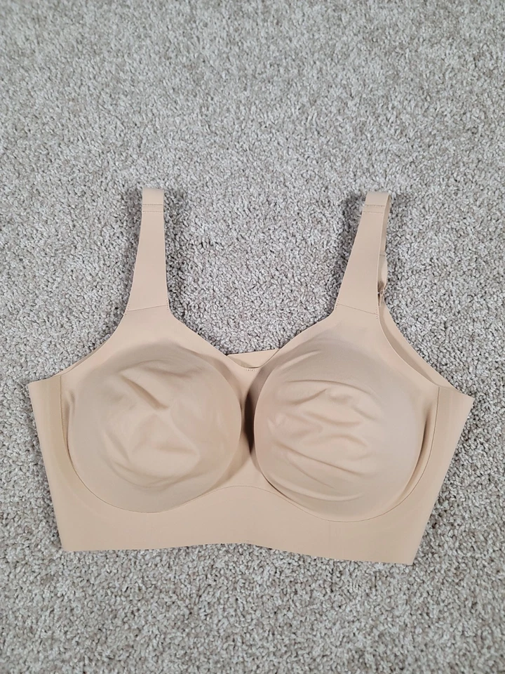 Sutiã Evelyn Bobbie The Beyond Feminino Bege Sem Fio Cobertura Total Grande Nu - Imagem 2 de 4