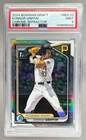 6332 Konnor Griffin 2024 Bowman Chrome Draft #BDC-22 Refractor 1st RC PSA 9