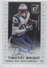 2015 Panini Donruss Signature Series Timothy Wright #DSS-TW Auto 0b3