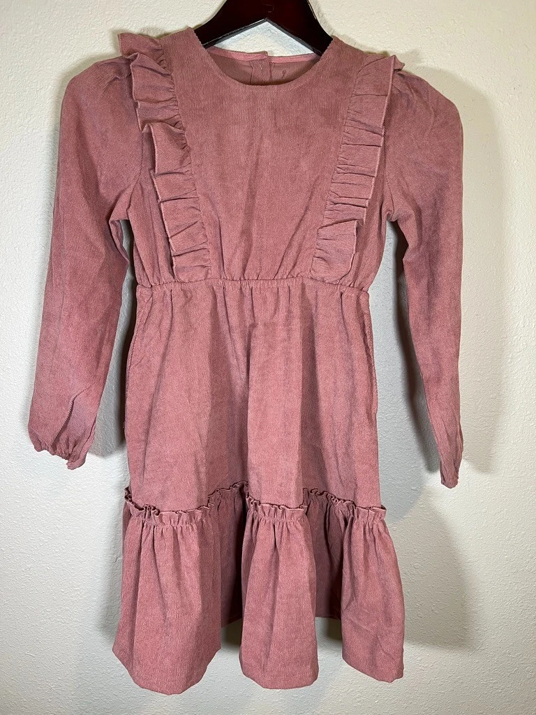 Pink Corduroy Dresses for Girls for sale | eBay