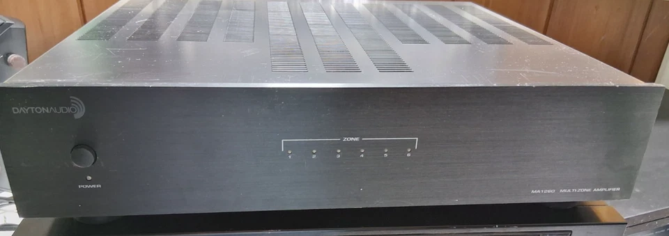 Dayton Audio MA1260 Multi-Zone 12-Channel Amplifier 60WPC - Image 3 of 4
