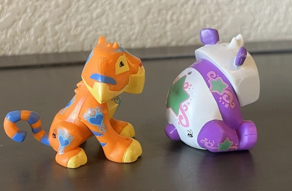 Figura de acción Animal Jam Sparkle Tiger Twinkle Panda National Geographic 2016 Foto 4 de 4