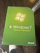 USED Microsoft Windows 7 Home Premium Upgrade 32 Bit and 64 Bit DVDs MS WIN