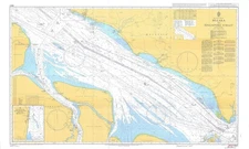 admiralty 3947 Melaka to Sigapore Strait Map Chart Marine Wall Paper Nautical