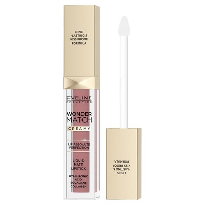 5903416065760 Eveline Cosmetics Wonder Match matowa pomadka w płynie 05 Sweet Nu