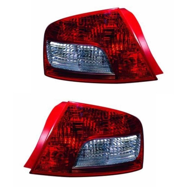 RüCkleuchten Heckleuchten Set Links & Rechts Rot FüR Peugeot 407 6D_-image