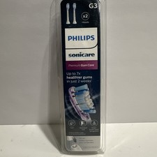 2 PACK of SONICARE Premium Gum Care G3 Replacement Refill Toothbrush Heads Sonic