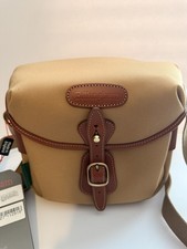 NWT Billingham Hadley Digital Camera Bag Khaki Canvas / Tan leather England