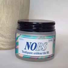 NOBS by Biom Toothpaste Tablets 62 Count jar 🌞Exp 09/2026 NEW