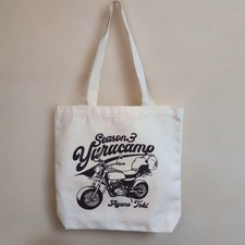 Borsa Tote Laid-Back Camp Stagione 3 con Adesivi Personaggio Prodotti
