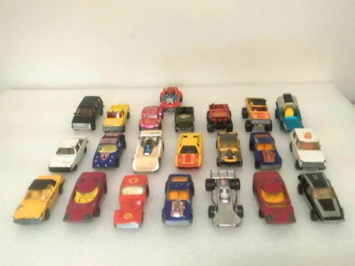 Lot Of 22 MATCHBOX Vehicles By Lesney Products 1970's & 1980's Pre-Owned