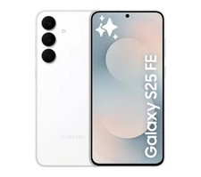 Samsung Galaxy S25 FE - 5G 256GB AI Unlocked Mobile Phone SM-S731B/DS - White