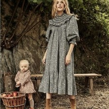 Doen Women's Rosetta Floral Mini Maxi Dress Size XS