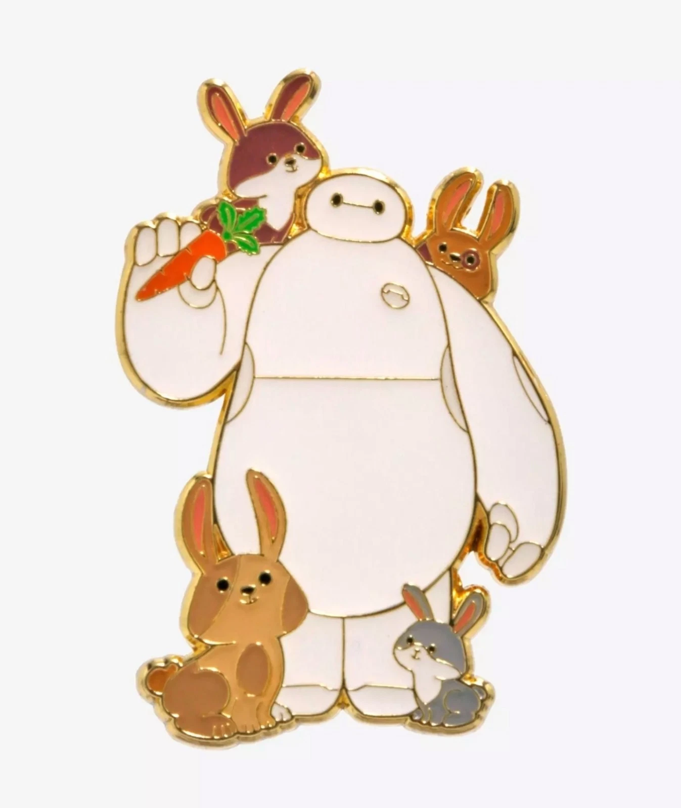 Loungefly Disney Big Hero 6 Baymax Bunny Enamel Pin