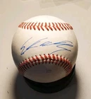 Autographed Baseball game used ETHAN HOLLIDAY Colorado Rockies