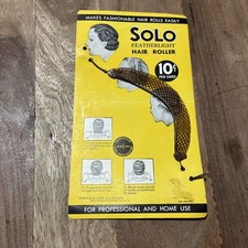 Vintage 1930  s Solo Featherlight Hair Roller NEW NOS
