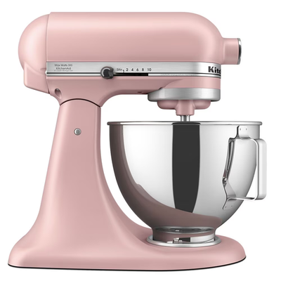 #ad Kitchen Aid Deluxe 4.5 Quart Tilt Head Stand Mixer Matte Dried Rose KSM97DR $269.99