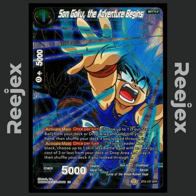 Son Goku, the Adventure Begins - BT6-107 - SPR - Destroyer Kings - DBS - NM/M