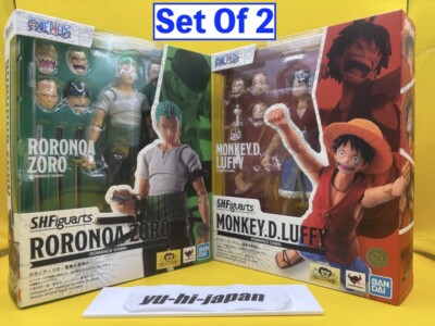 S.H.Figuarts One Piece Monkey D Luffy & Roronoa Zoro Set of 2