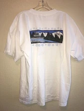 Vintage 2001 Winter Wonderland Tournamenrs Flamingo Laughlin T-shirt XL Murina 