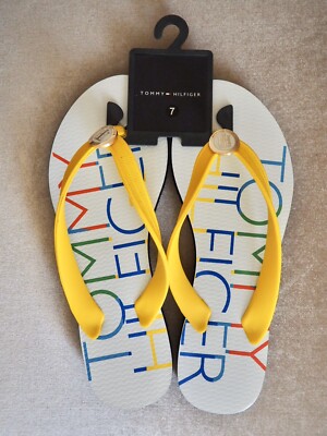 NWT Tommy Hilfiger Rosee Flip Flop Sandal  Size7