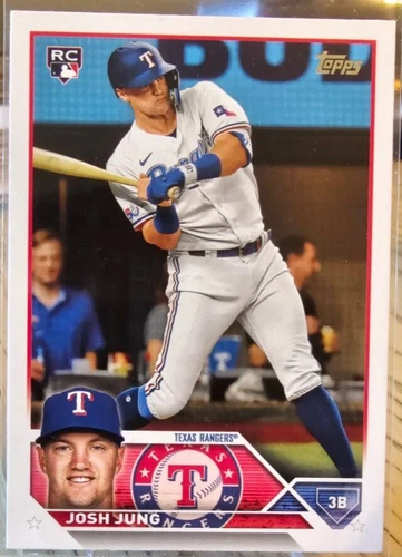 2023 Topps Series 2 Josh Jung RC #529 Rangers