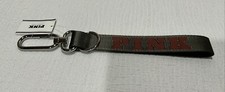 NWT Victoria's Secret Pink Keychain Wristlet Strap Green/Orange with "PINK" LOGO
