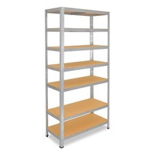 shelfplaza HOME Schwerlastregal verzinkt, Höhe 230 cm in 213 Varianten