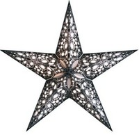 Starlightz Stern Rani Schwarz Weiß 60 Cm Leuchtstern Papierstern Weihnachtsstern