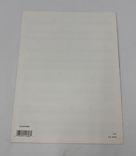 Goo Goo Dolls Signed IRIS Sheet Music JSA COA John Rzeznik Robby Taka Mike - Picture 8 of 10