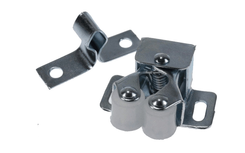 Mécanisme d'arrêt de porte C00008506 pour cuisinière Ariston en acier zinc