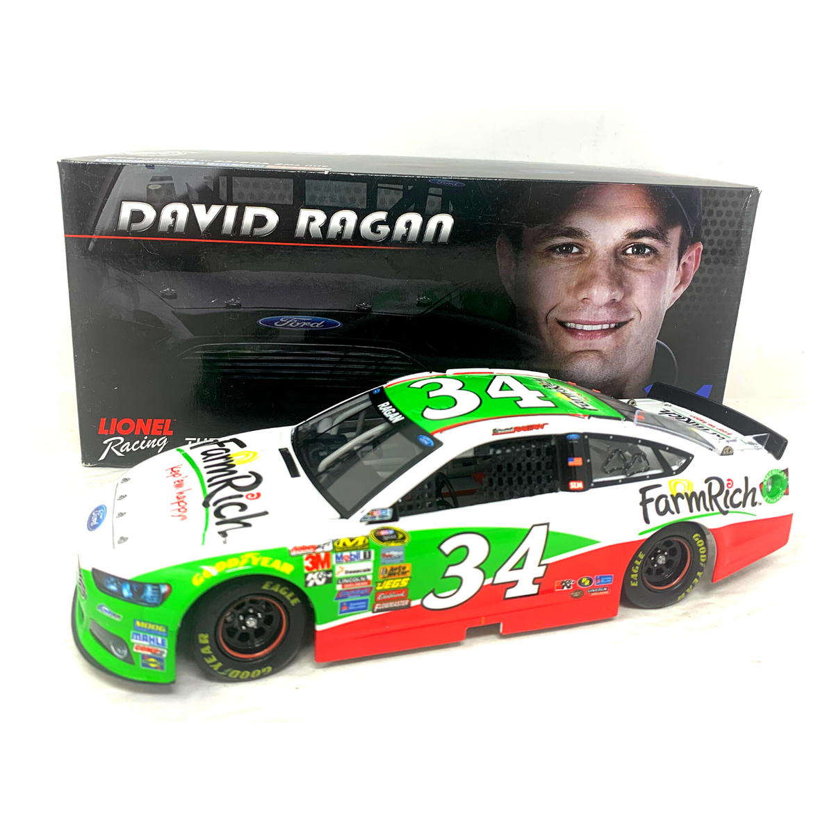 Lionel Racing Nascar #34 David Ragan Farm Rich 2014 Ford Fusion 1